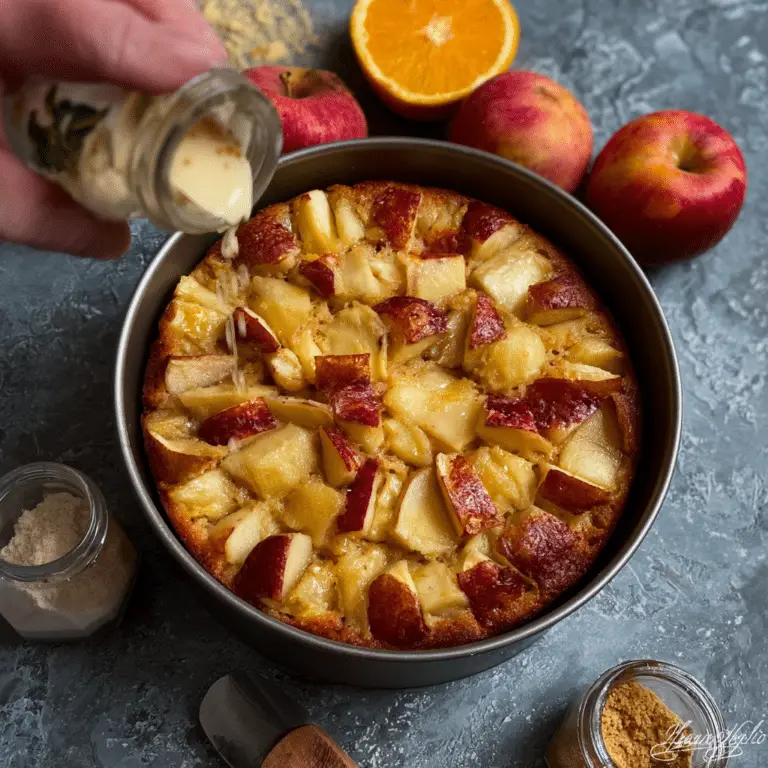 Vegan Orange Apple Cake