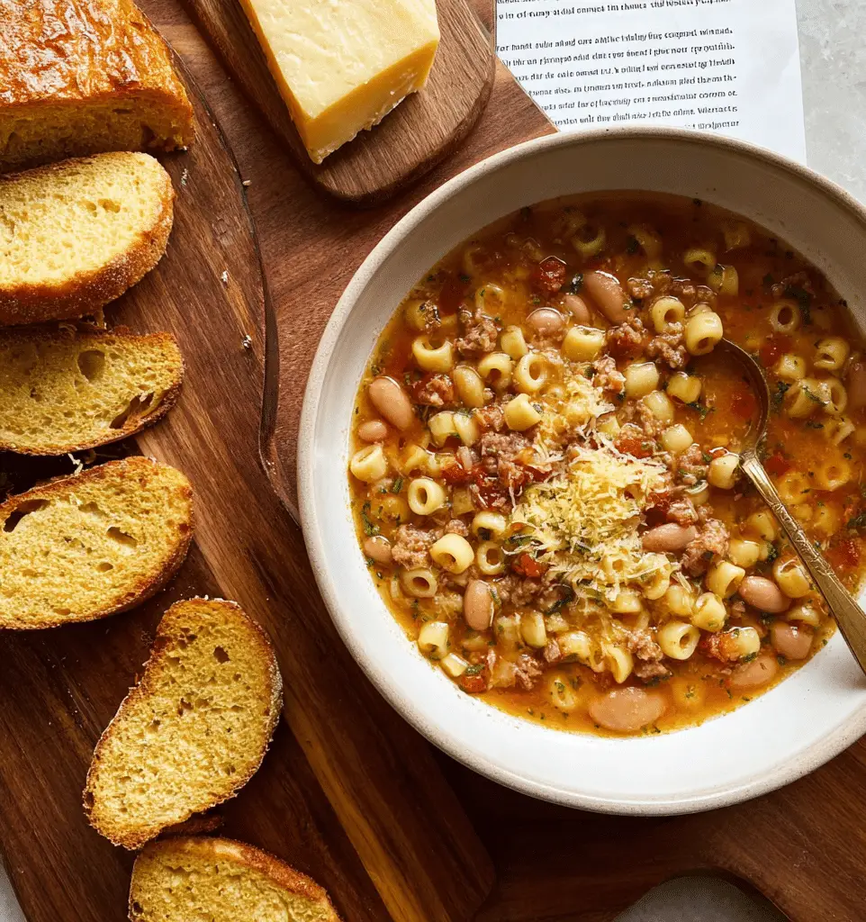 Dean Martin’s Pasta Fagioli