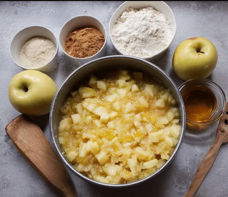 Italian Apple Crumble Cake