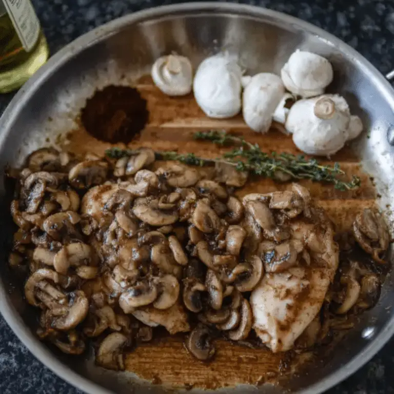 Stuffed Chicken Marsala