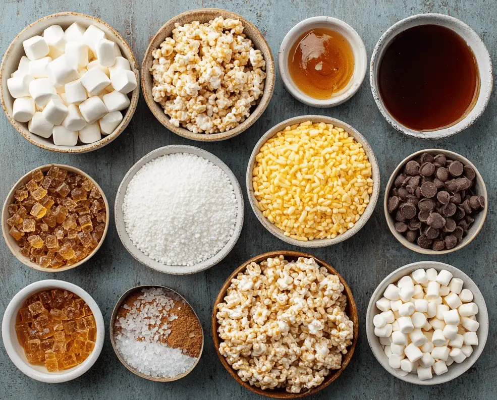 Sweet and Salty Rice Krispie Treats