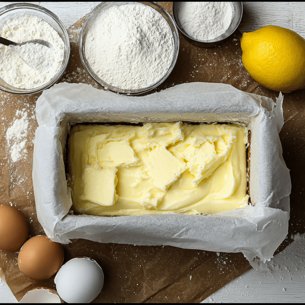 Easy Moist Lemon Loaf Cake