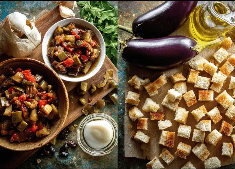 Mary’s Easy Eggplant Caponata Appetizer