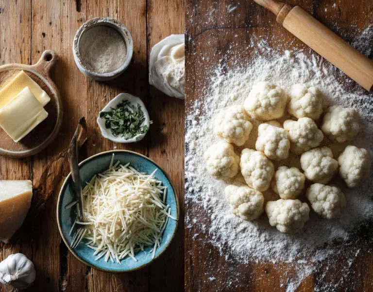 Gluten-free Cauliflower Gnocchi