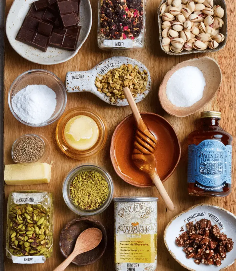 Spiced Chocolate Honey Nut Baklava