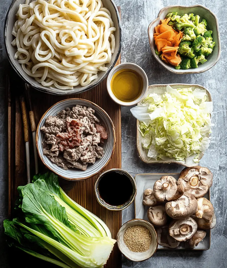 Udon Stir Fry (Yaki Udon)
