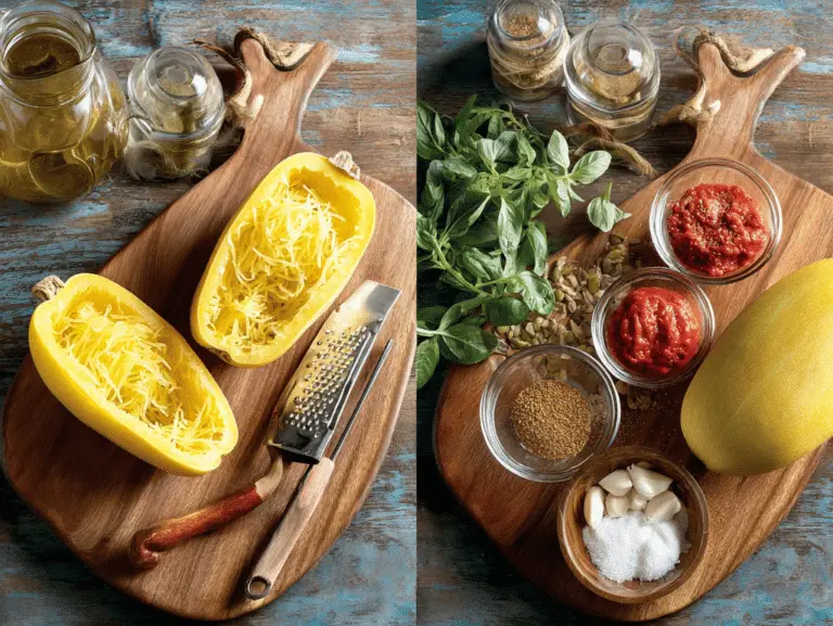 Tuscan Low Carb Spaghetti Squash with Artichokes and Sun-Dried Tomatoes