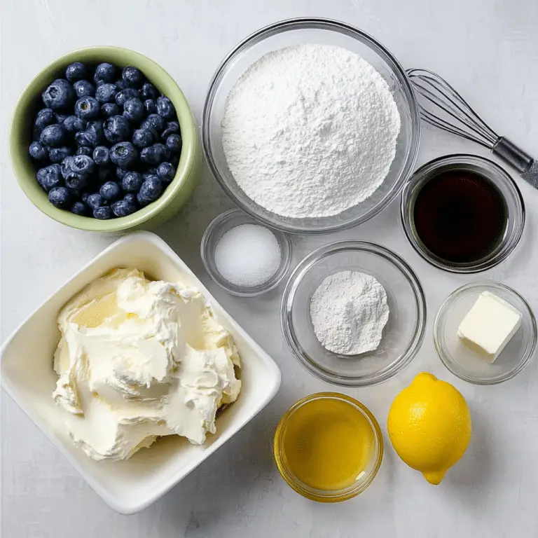 Lemon Blueberry Lasagna