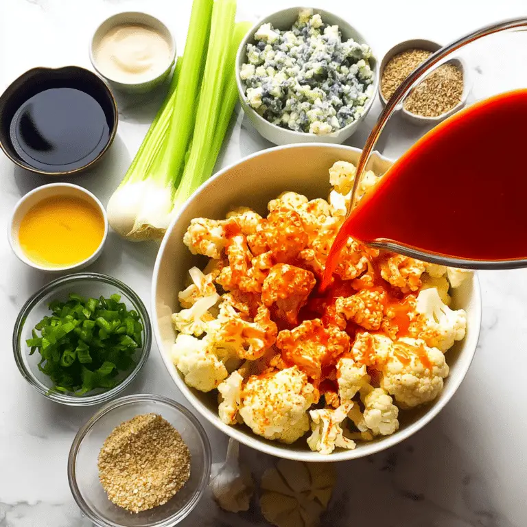 Buffalo Cauliflower Dip